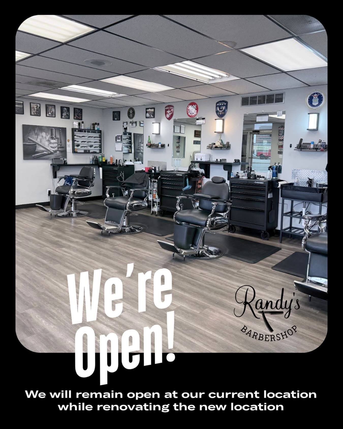 Randy's Barbershop interior